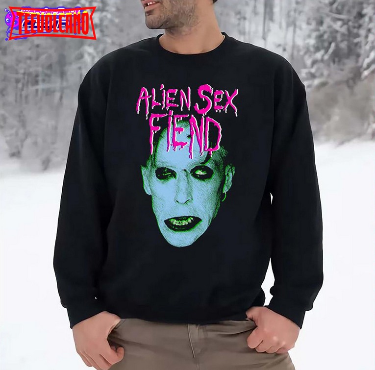 Alien Sex Fiend Break Down And Cry Unisex T-shirt