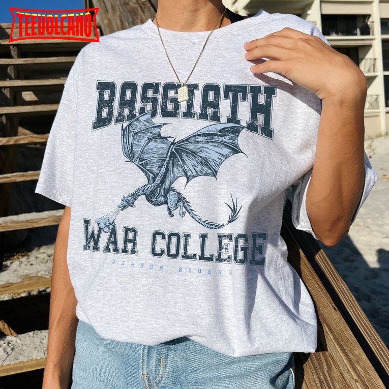 Basgiath War College Shirt Dragon Rider Violet Sorrengail Xaden Shirt