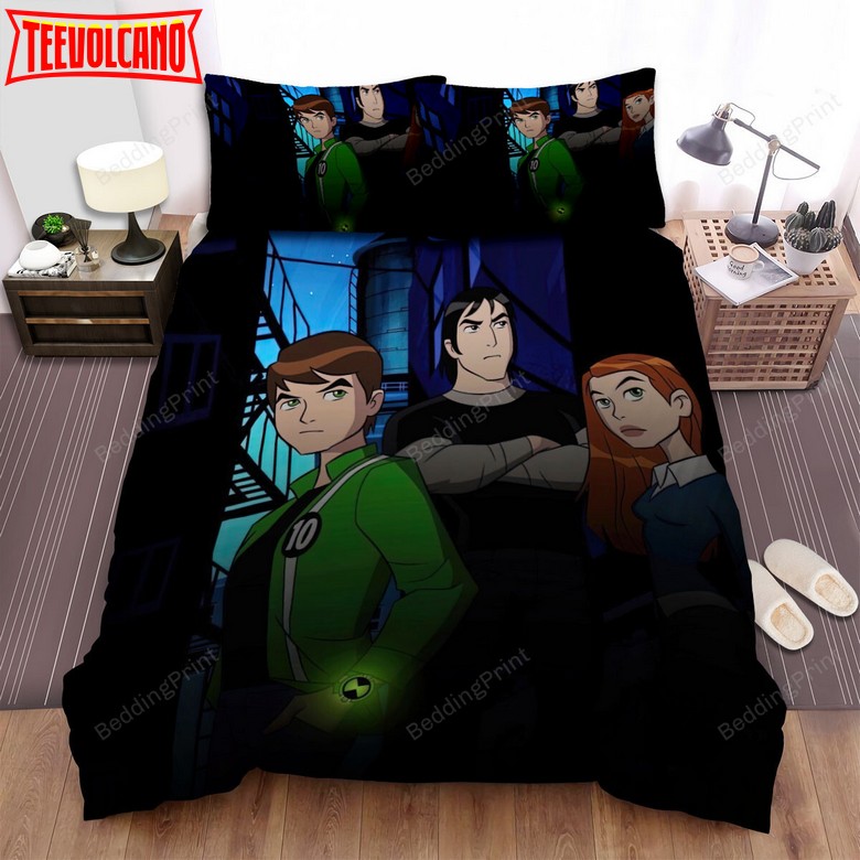 Ben 10 Alien Force Main Characters Duvet Cover Bedding Sets