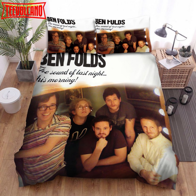 Ben Folds Five Band Light Pose Bed Sheets Duvet Cover Bedding Sets