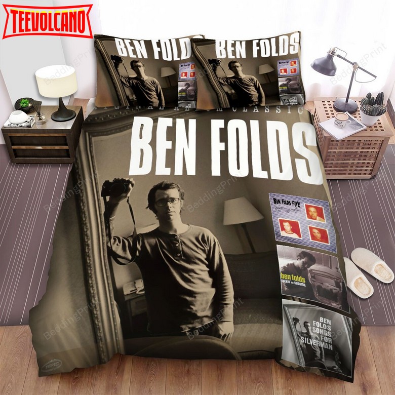 Ben Folds Five Band Mirror Pose Bed Sheets Duvet Cover Bedding Sets