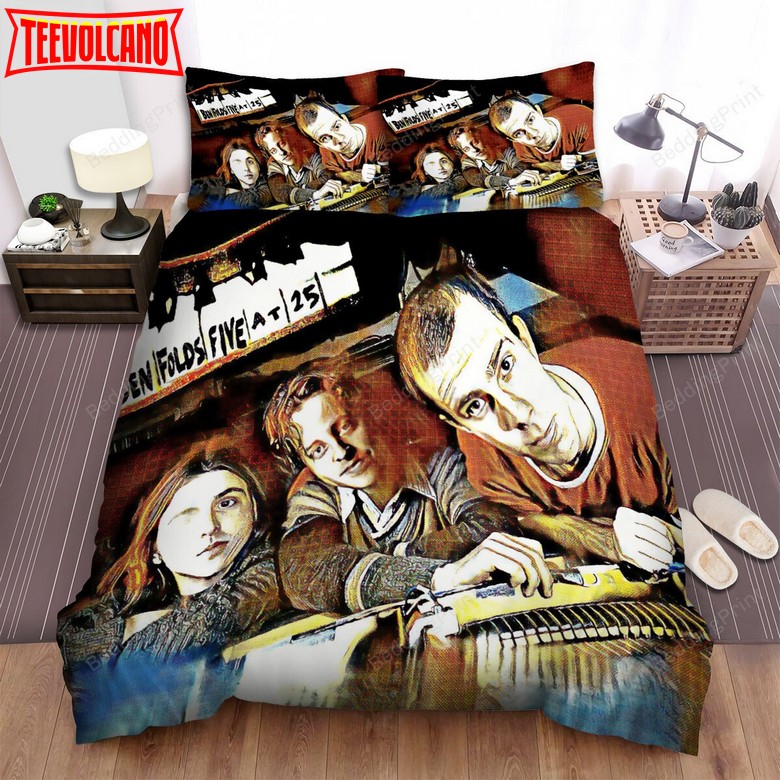 Ben Folds Five Band Photo Art Bed Sheets Duvet Cover Bedding Sets