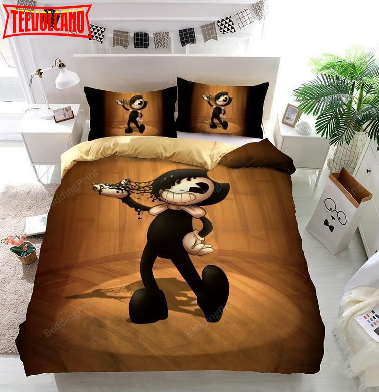 Bendy And The Ink Machine Custom Duvet Cover Bedding Set