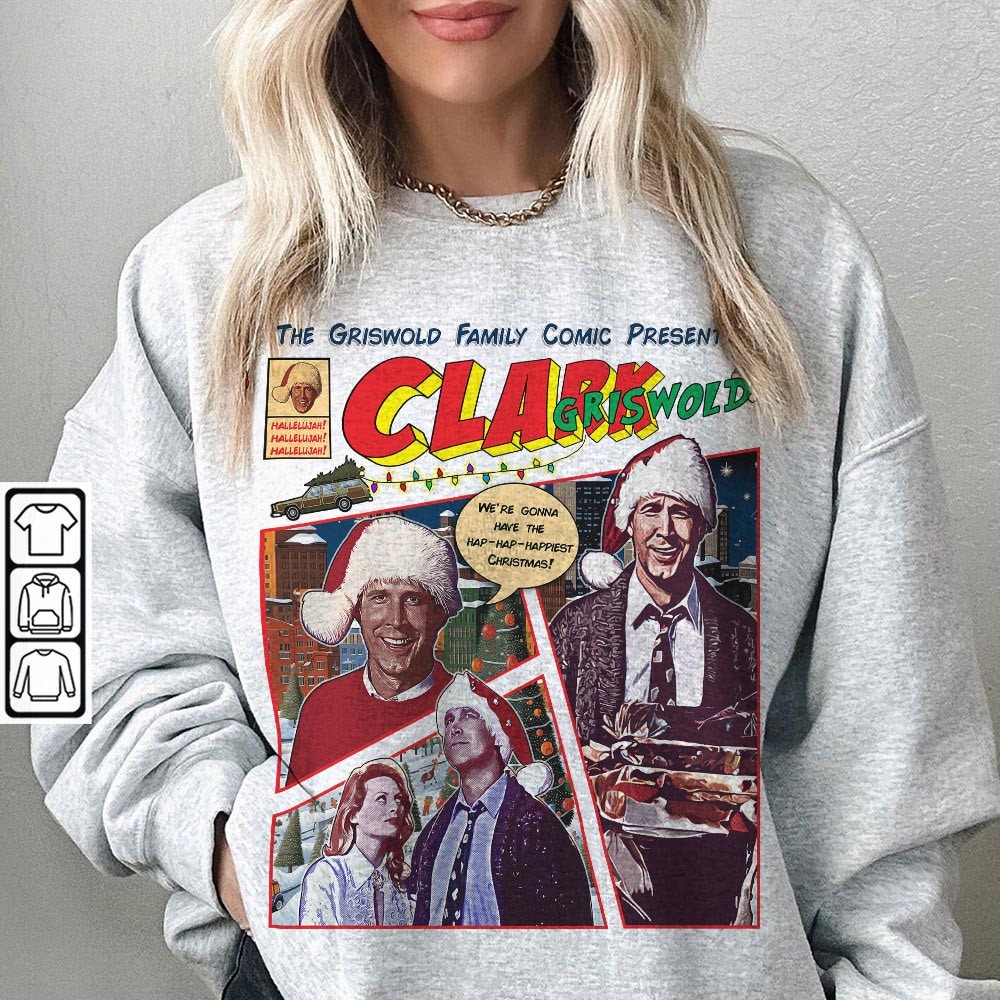 Clark Griswold Comic Shirt, Return of Legends Clark Griswold Unisex Sweatshirt