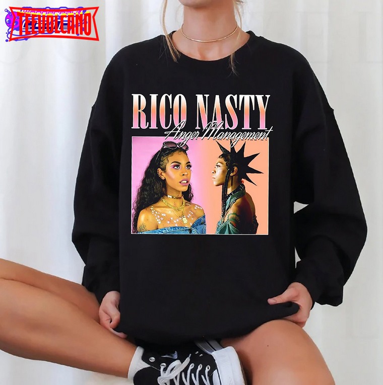 Cool Hairstyle Rico Nasty Tour 2023 Vintage Sweatshirt