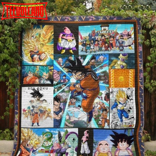 Dragonball 3D Customized Quilt Blanket