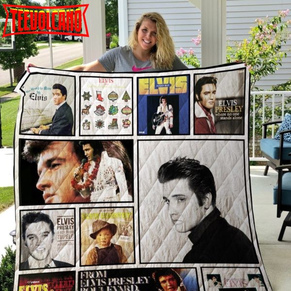 Elvis Presiey 3D Customized Quilt Blanket