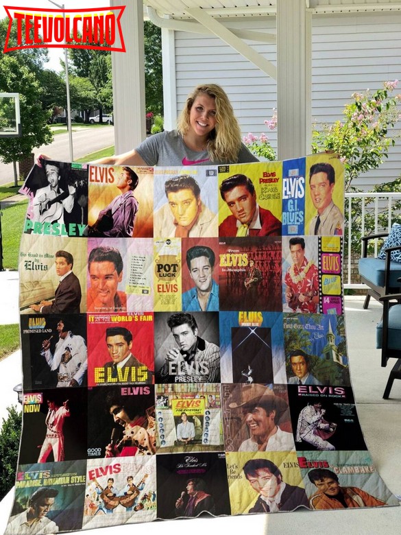 Elvis Presley Customize Quilt Blanket