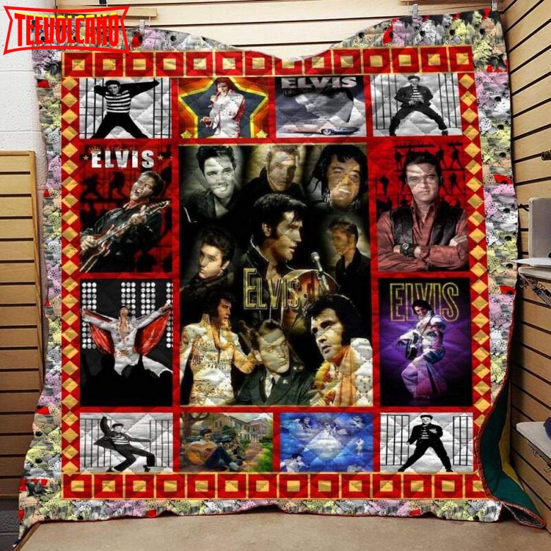 Elvis Presley Quilt Blanket C