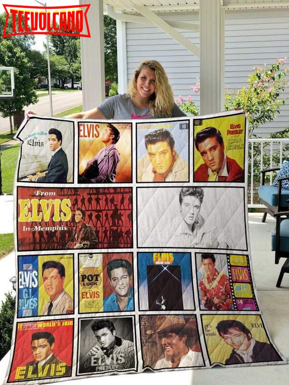 Elvis Presleyquilt Blanket