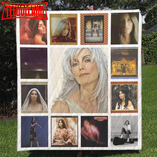 Emmylou Harris 3D Customized Quilt Blanket