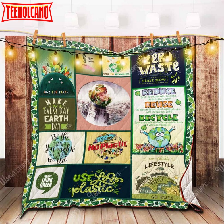 Environment 3D Customized Quilt Blanket