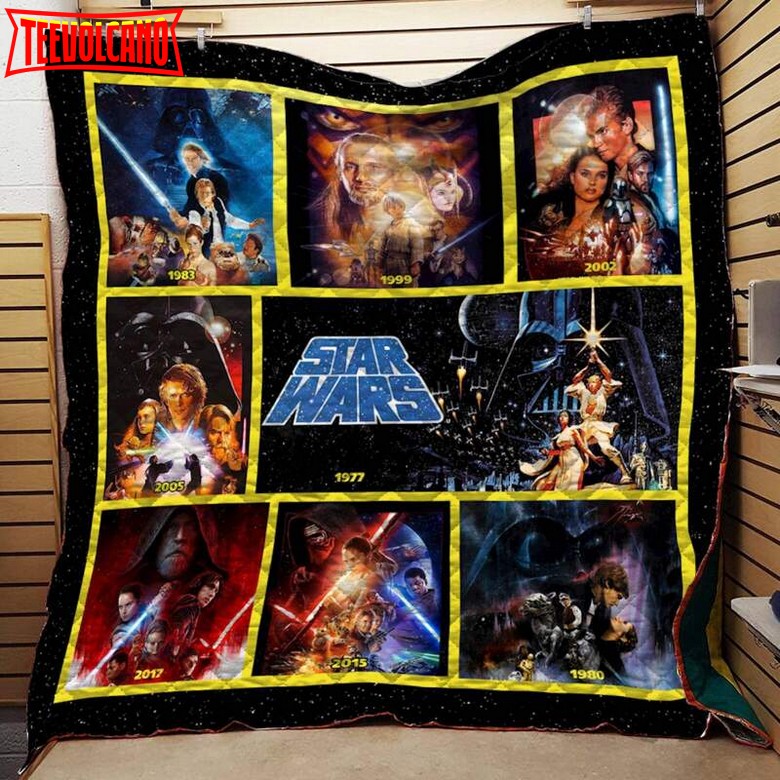 Episodes For Fans Star Wars 3D Customized Quilt Blanket