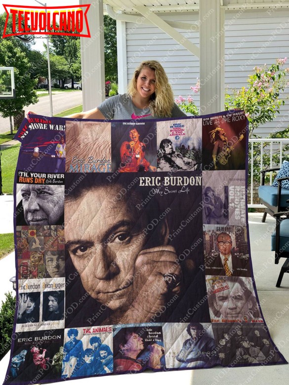 Eric Burdon Albums 3D Customized Quilt Blanket