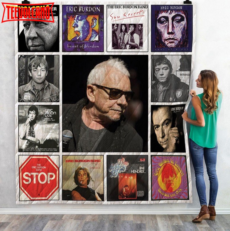 Eric Burdon Best Albums Quilt Blanket