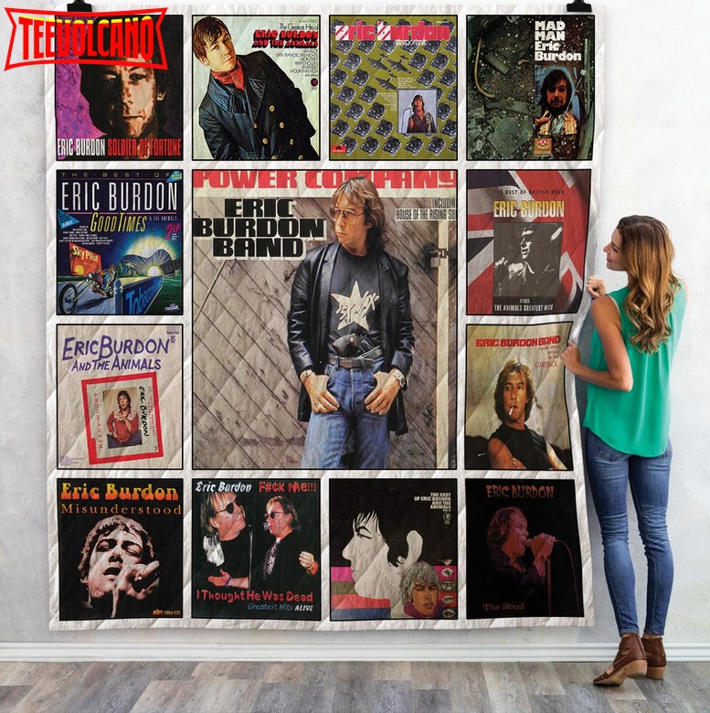 Eric Burdon Compilations Albums Quilt Blanket