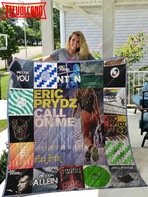 Eric Prydz Albums For Fans Version 3D Quilt Blanket