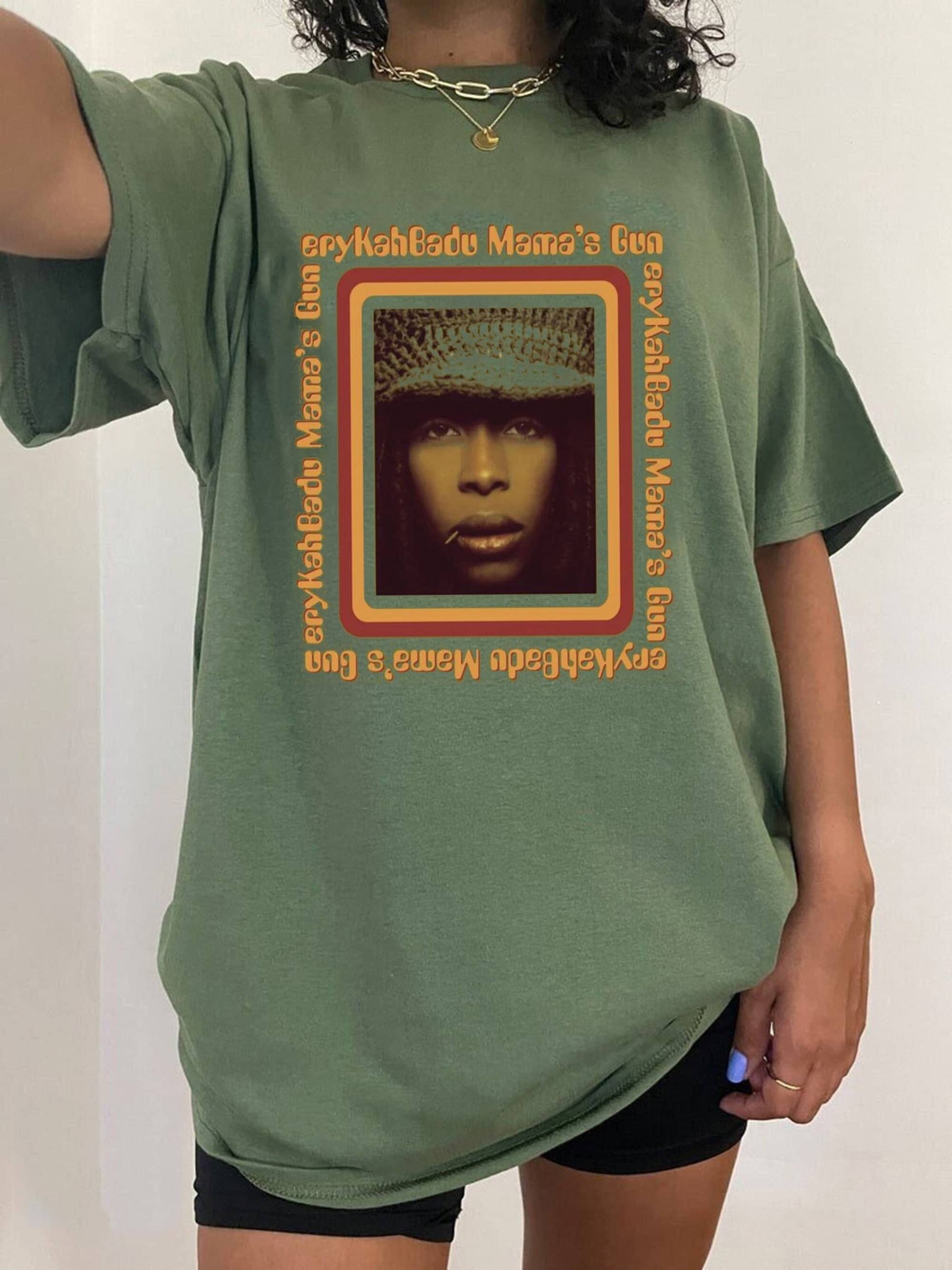 Erykah Badu Shirt , Erykah Badu Graphic tour 2023 Unisex Sweatshirt