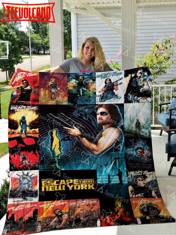 Escape From New York 3D Customized Quilt Blanket