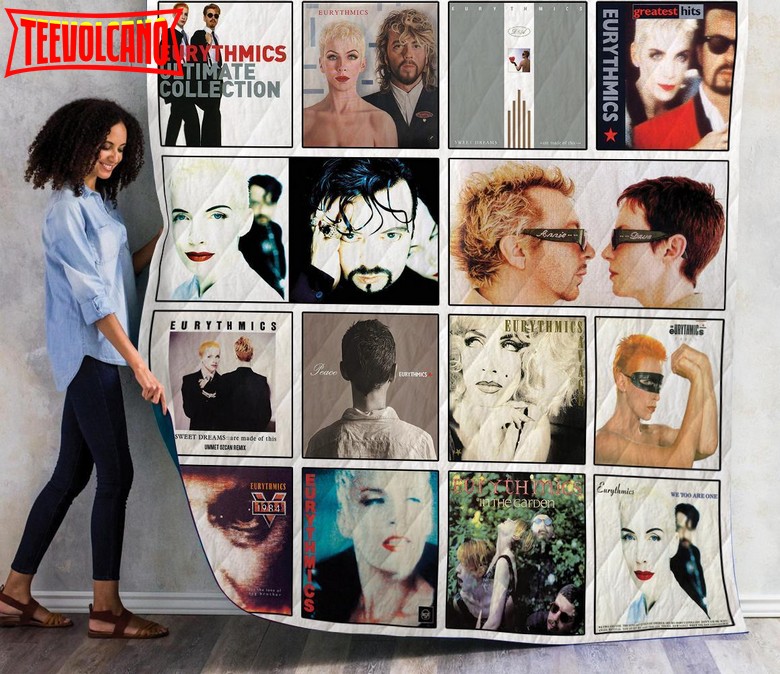 Eurythmics Albums Quilt Blanket