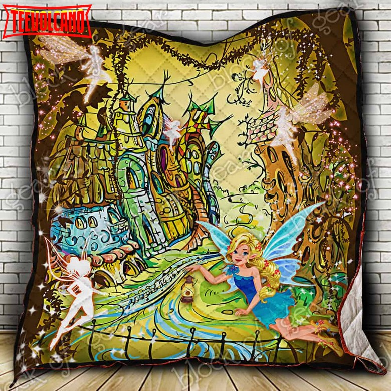 Fairies In The Magic World 3D Quilt Blanket