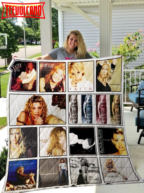 Faith Hill Quilt Blanket