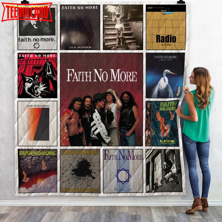 Faith No More Albums Quilt Blanket