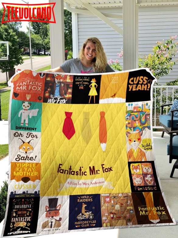 Fantastic Mr.Fox 3D Customized Quilt Blanket