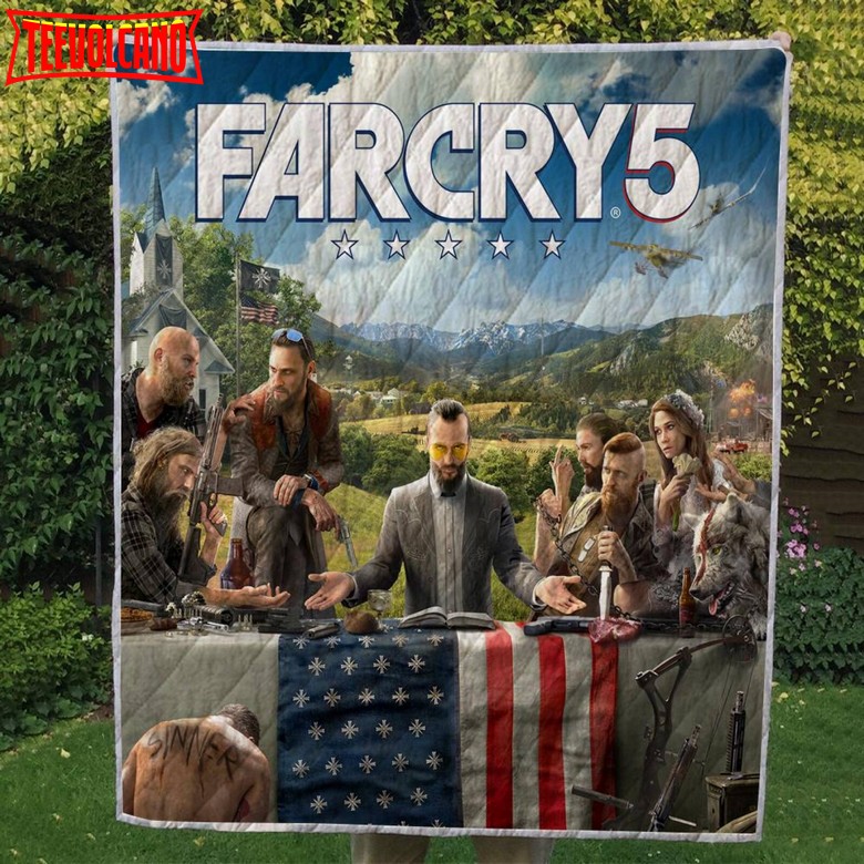 Far Cry 3D Customized Quilt Blanket