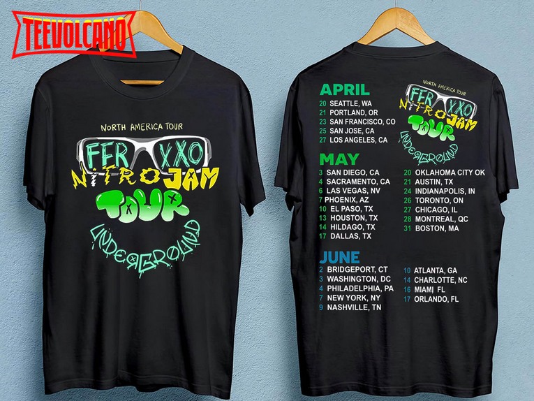 Feliz Cumpleaños Ferxxo 2023 Feid North America 2023 Tour Shirt