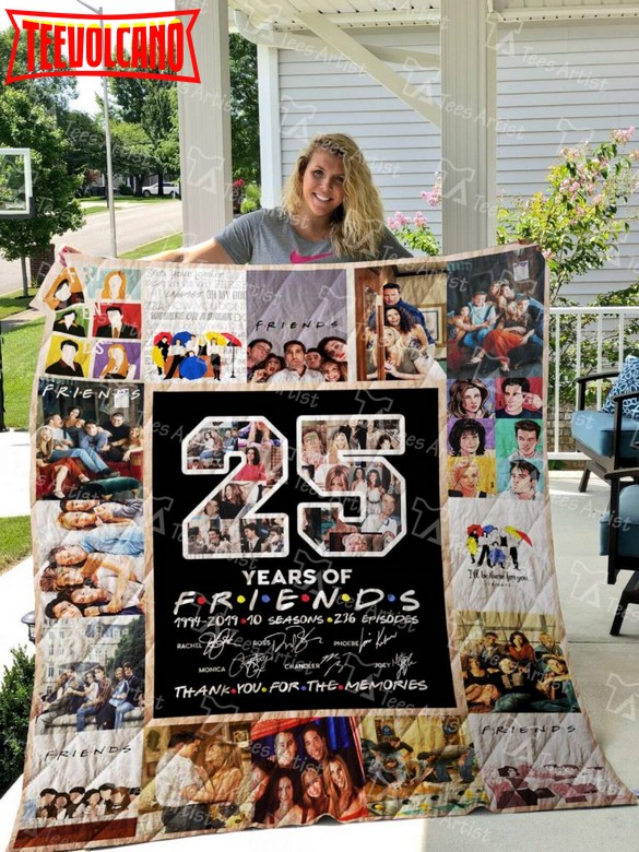 F.R.I.E.N.D.S 3D Quilt Blanket