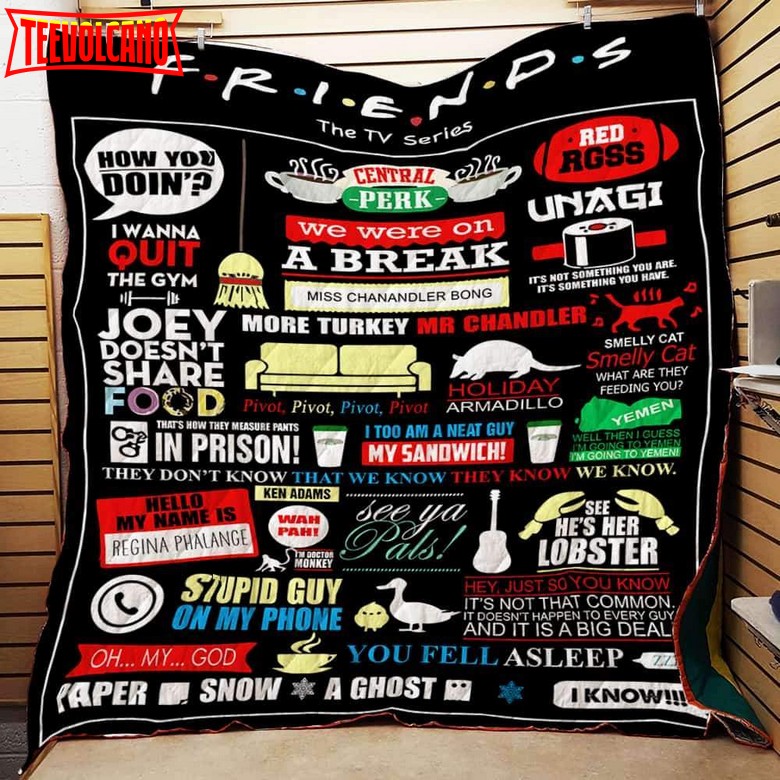 F.R.I.E.N.D.S Quilt Blanket