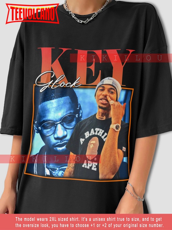 Key Glock Shirt Gift Homage Bootleg Sweatshirt