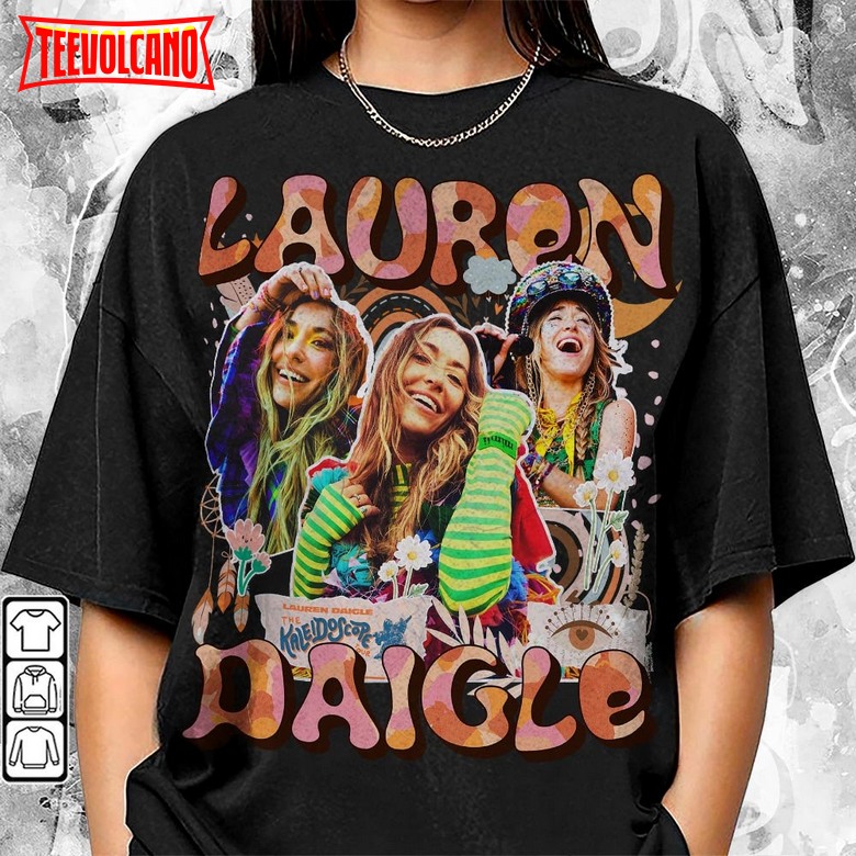 Lauren The Kaleidoscope Tour 2023 Shirt, Lauren Daigle Thank God I Do T-Shirt