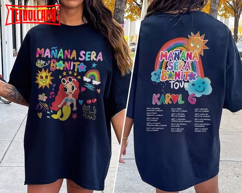 Manana Sera Bonito Tour 2023 Shirt, Karol G Tour Sweatshirt