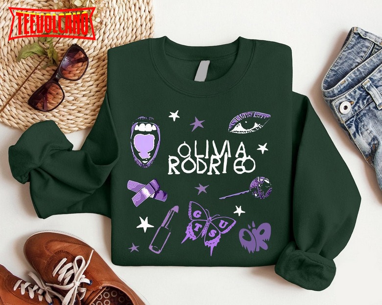 Olivia Rodrigo Sweatshirt, Rodrigo Shirt, Olivia Rodrigo Music Hoodie