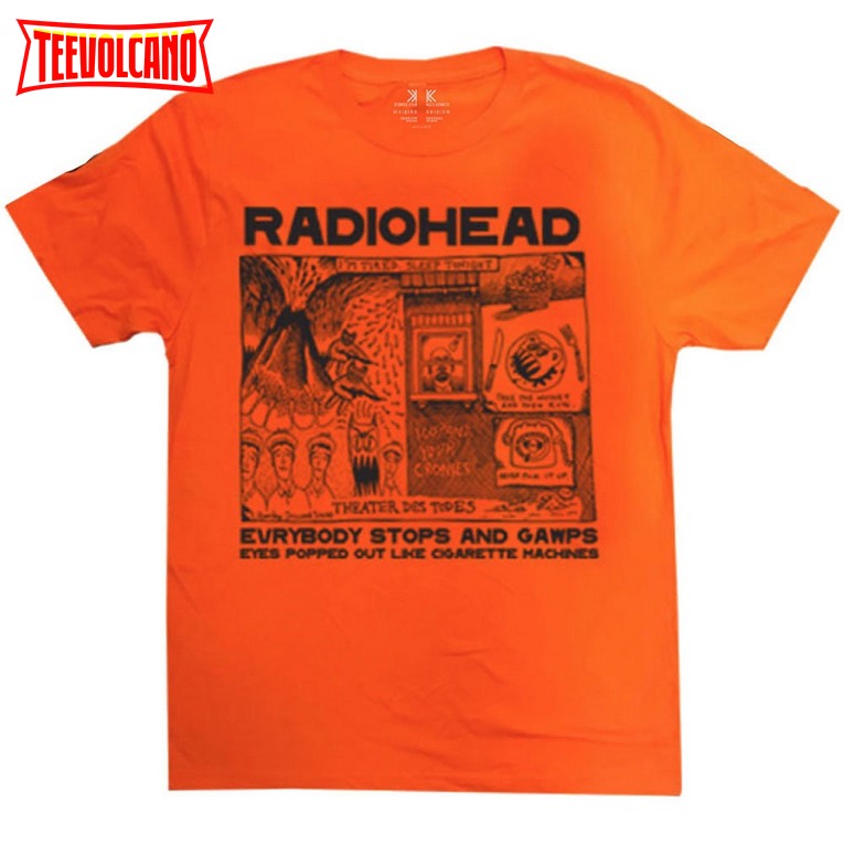 Radiohead Gawps New T-Shirt