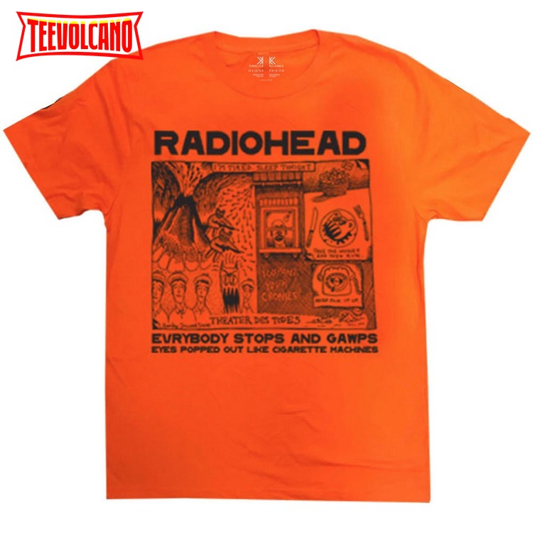 Radiohead Gawps New T-Shirt