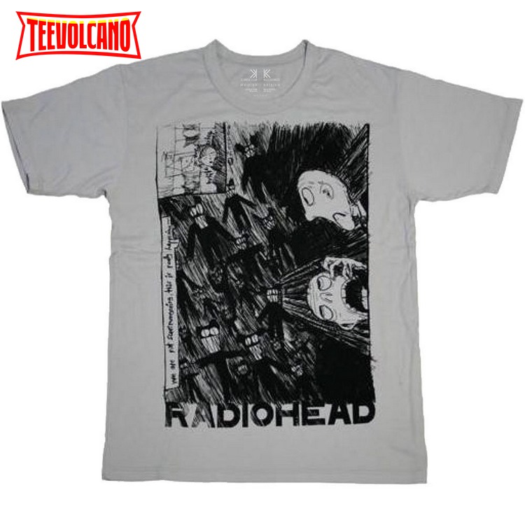 Radiohead Scribble New T-Shirt