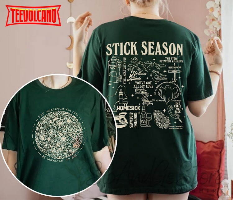 Stick Season Tour 2023 Shirt, Noah Kahan Folk Pop Music Sweatshirt