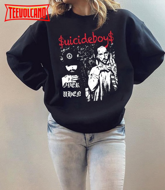 SuicideBoys Vintage Shirt, g59 merch, SuicideBoys Skeleton Shirt