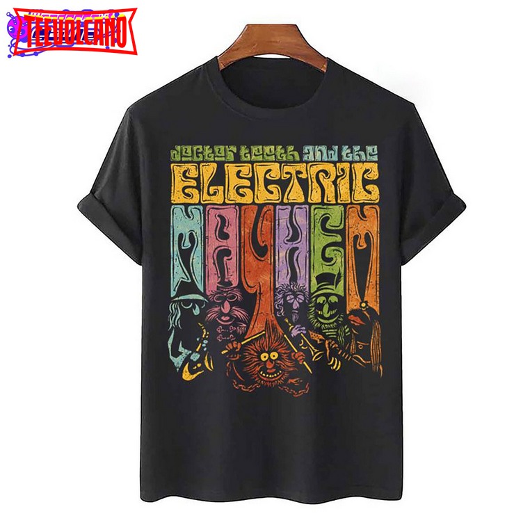 The Psychedelic Muppets The Electric Mayhem Unisex T-Shirt