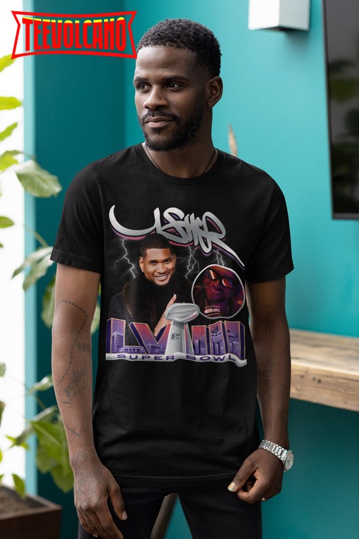 Usher 2000s Artist Super Bowl 2024 T Shirt