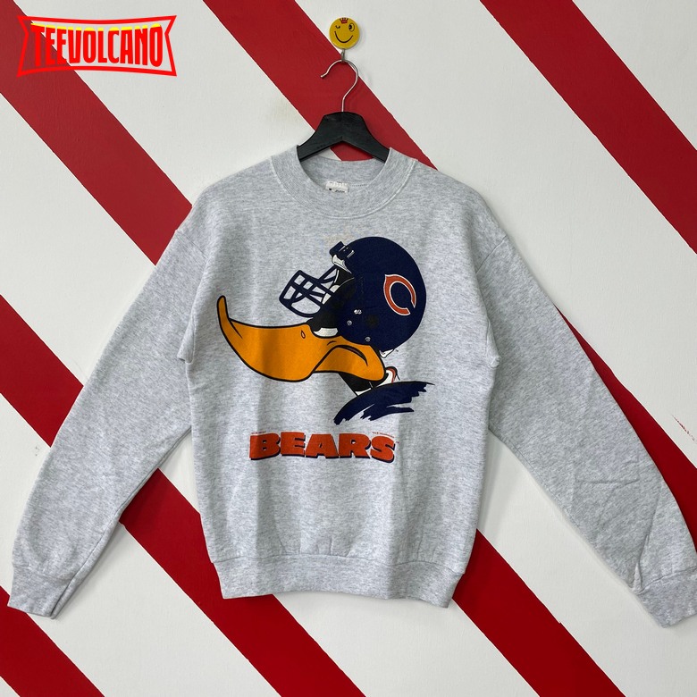 Vintage 90s Chicago Bears T Shirt Sweatshirt