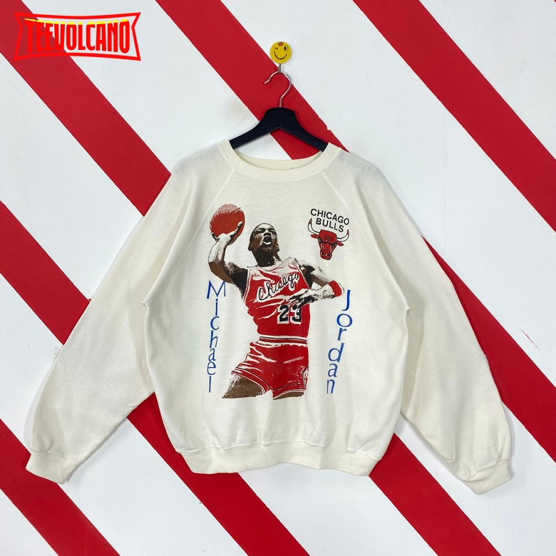 Vintage 90s Chicago Bulls T Shirt Sweatshirt