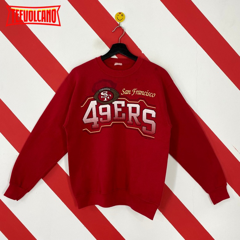 Vintage 90s San Francisco 49ers T Shirt Sweatshirt