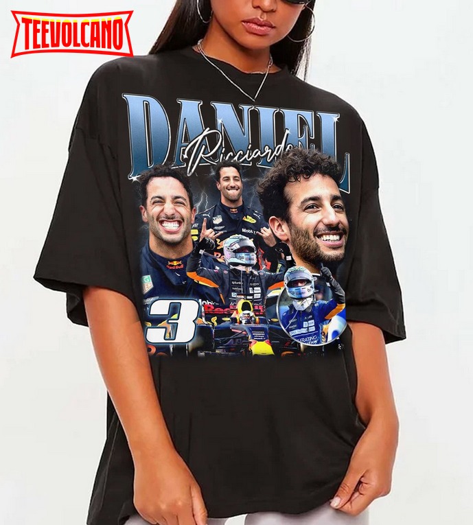 Vintage Daniel Ricciardo Graphic Tee 90s Sweatshirt