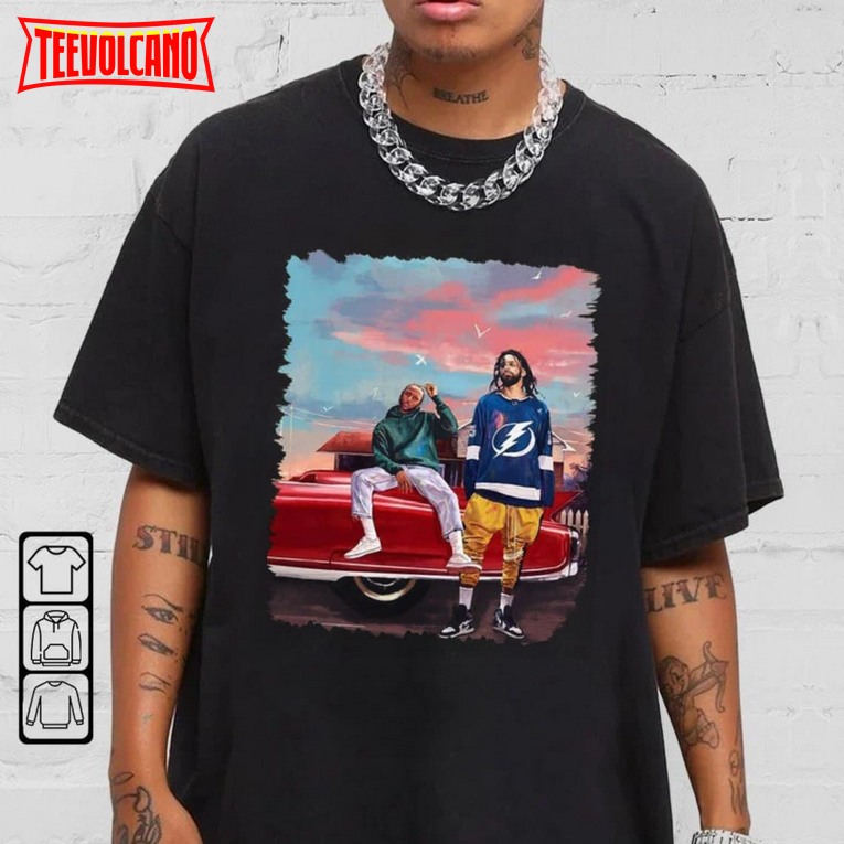 Vintage J Cole & Kendrick Lamar Hip Hop Rap Fan Shirt