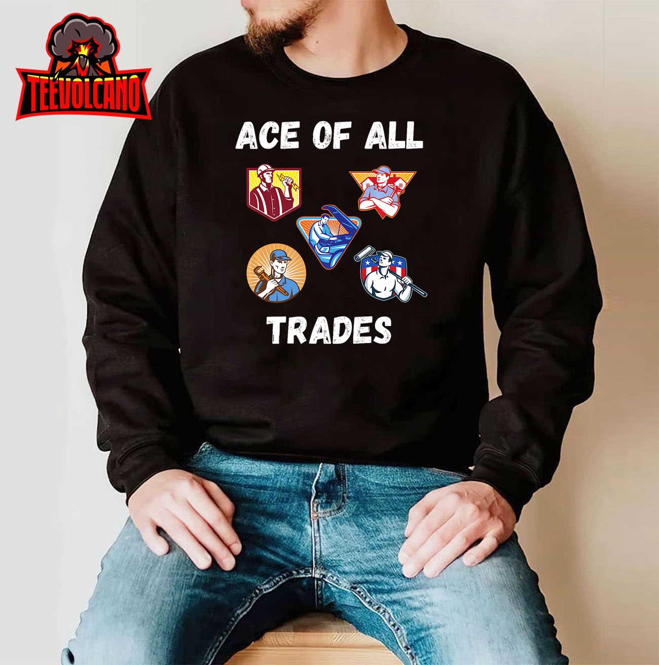 Ace of all trades, Tradesman, Dad Premium T-Shirt