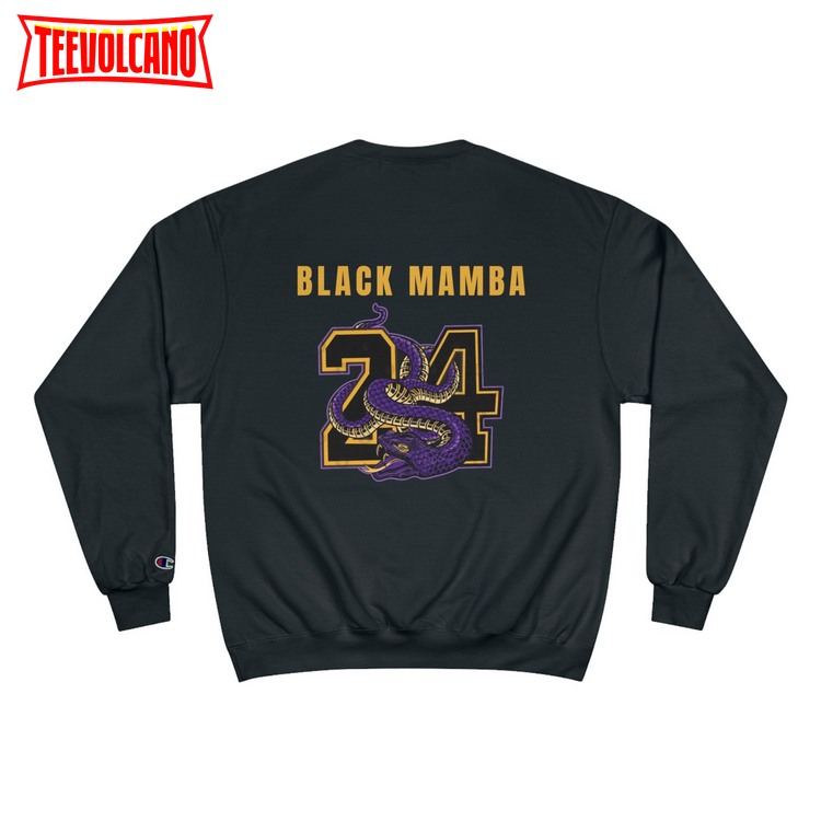 Black Mamba Sweatshirt, Kobe Bryant Memorial Hoodie